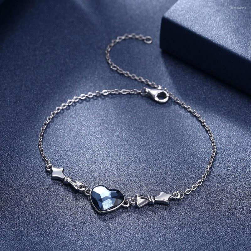 Link Bracelets T773 Classic Luxury Real Solid 925 Sterling Silver Bracelet Zircon Wedding Jewelry Engagement For Women
Link Bracelets T773 Classic Luxury Real Solid 925 Sterling Silver Bracelet Zircon Wedding Jewelry Engagement For Women