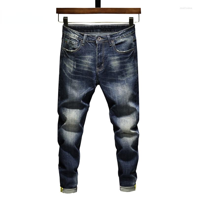 Men's Jeans Slim Fit Men 2022 Spring And Autumn Stretch Retro Blue Male Denim Pants Streetwear Men's Clothing Mens Brand
Men's Jeans Slim Fit Men 2022 Spring And Autumn Stretch Retro Blue Male Denim Pants Streetwear Men's Clothing Mens Brand