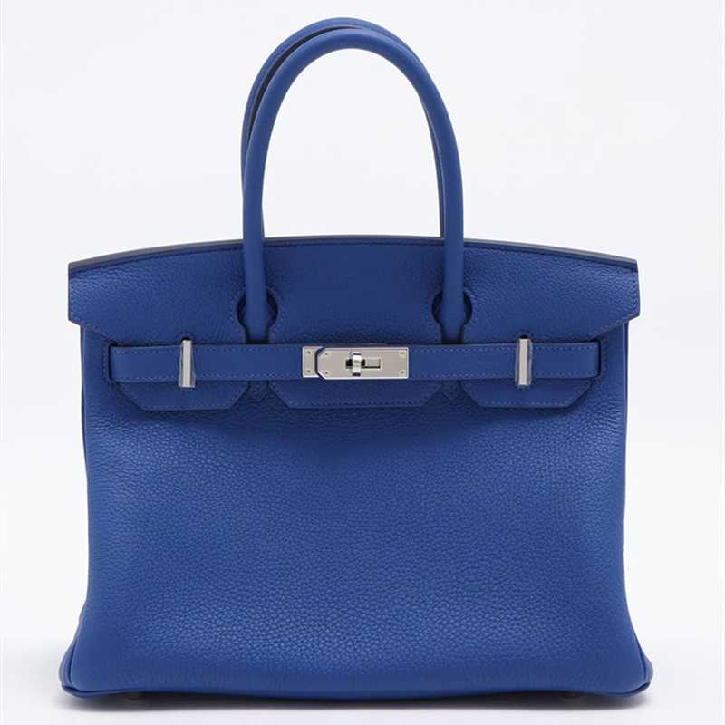designer bags birkin herme handbags 30 bag out of print royal blue TC leather silver buckle U engraved portable antique bag, Walk in inspection and identification
designer bags birkin herme handbags 30 bag out of print royal blue TC leather silver buckle U engraved portable antique bag, Walk in inspection and identification