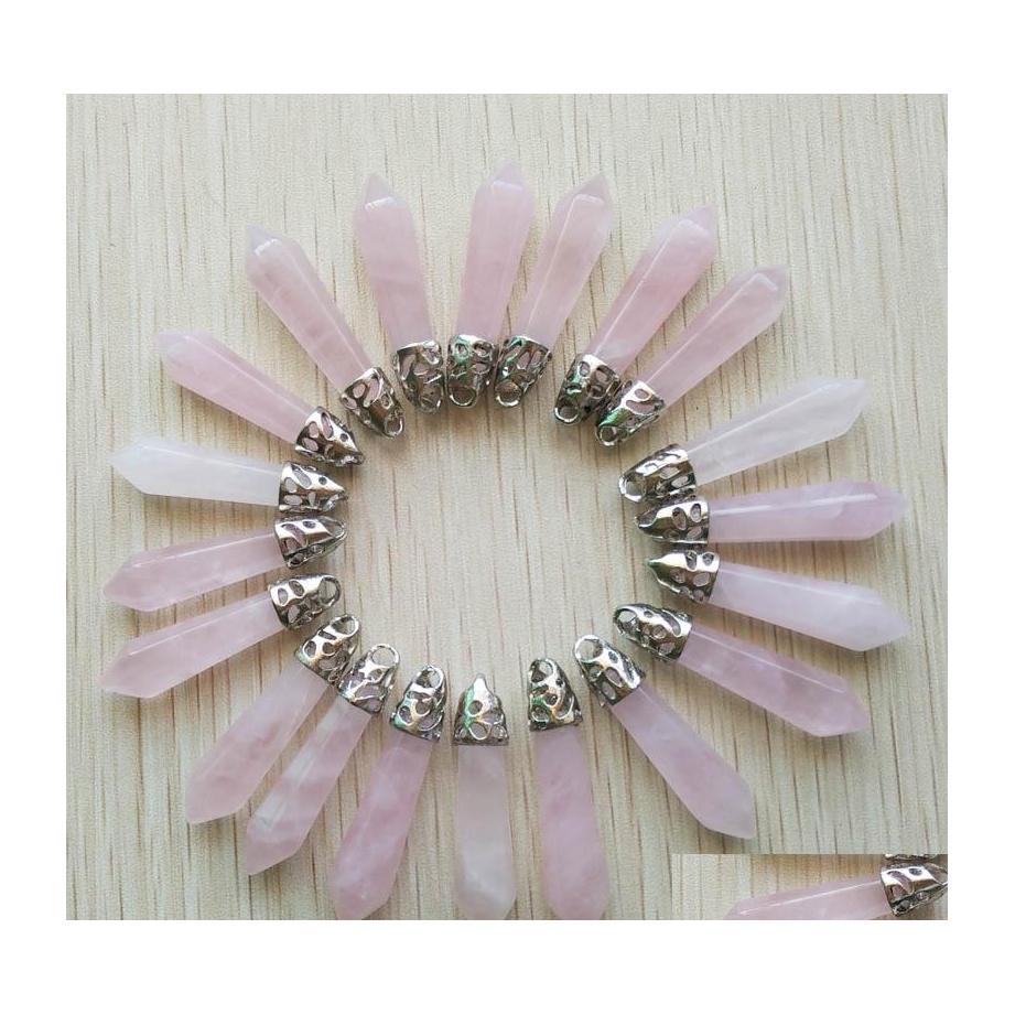 Charms Natural Pink Roses Quartz Stone Chakra Reiki Pillar Pendum Pendants For Necklace Jewelry Making Drop Delivery Findings Compone Dhw2B
Charms Natural Pink Roses Quartz Stone Chakra Reiki Pillar Pendum Pendants For Necklace Jewelry Making Drop Delivery Findings Compone Dhw2B