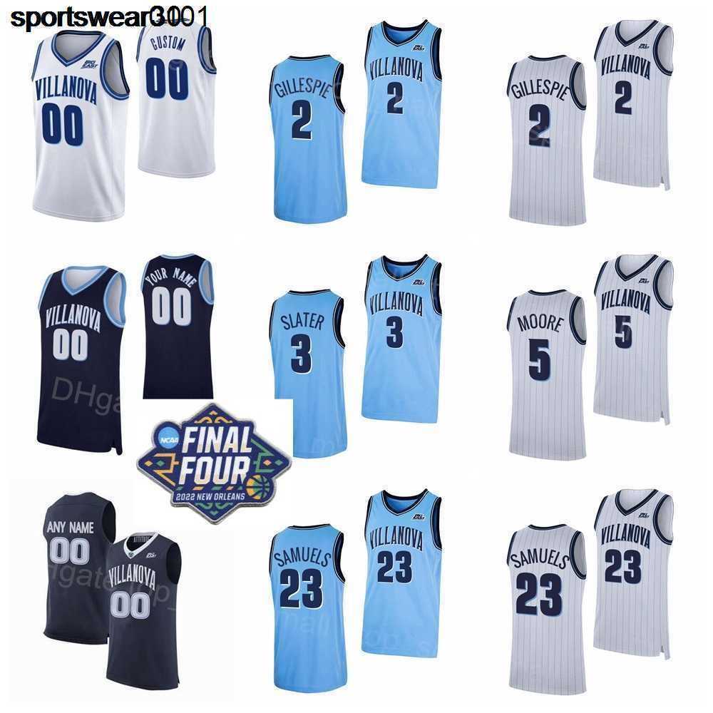 NCAA Final Four College Villanova Wildcats 2 Collin Gillespie Jersey Basketball 5 Justin Moore 23 Jermaine Samuels 14 Caleb Daniels 3, With final four patch
NCAA Final Four College Villanova Wildcats 2 Collin Gillespie Jersey Basketball 5 Justin Moore 23 Jermaine Samuels 14 Caleb Daniels 3, With final four patch