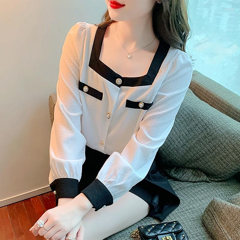 Women' Blouses Elegant Office Ladies Shirts Women' 2022 Spring Summer Long Sleeve Tops Blusas Mujer, Multi
Women' Blouses Elegant Office Ladies Shirts Women' 2022 Spring Summer Long Sleeve Tops Blusas Mujer, Multi