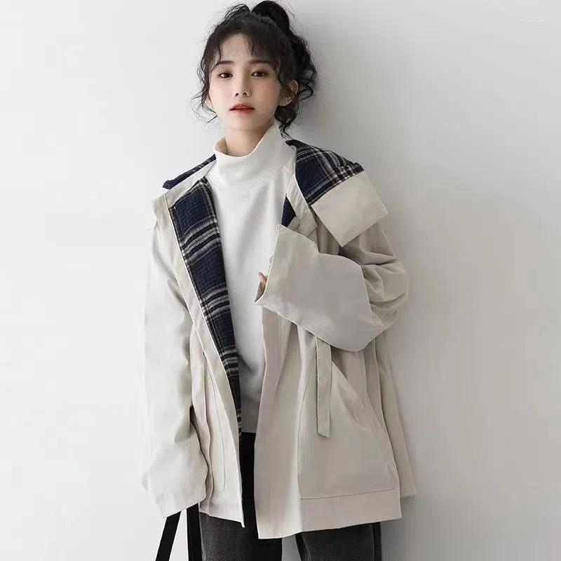 Women' Trench Coats Fashion Design Women Jacket Coat Korean Style Loose Casual Spring Autumn Jackets Female Student Outerwear Work Clothes, Black
Women' Trench Coats Fashion Design Women Jacket Coat Korean Style Loose Casual Spring Autumn Jackets Female Student Outerwear Work Clothes, Black
