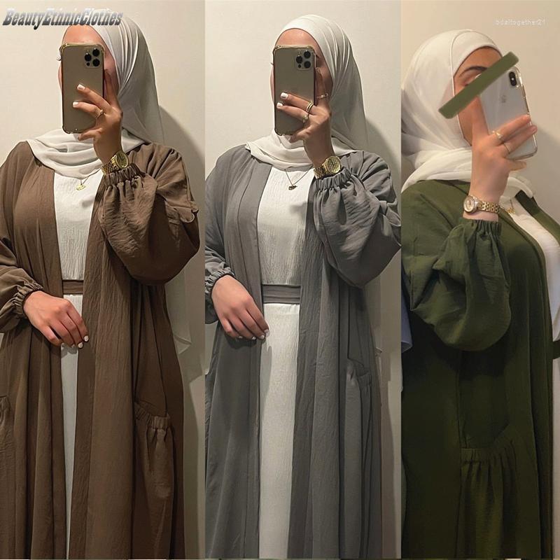 Ethnic Clothing Ramadan Muslim Islamic Women Cardigan Coat Kimono Open Abaya Kaftan Dubai Party Dress Turkey Tunic Robe Prayer Vestidos
Ethnic Clothing Ramadan Muslim Islamic Women Cardigan Coat Kimono Open Abaya Kaftan Dubai Party Dress Turkey Tunic Robe Prayer Vestidos