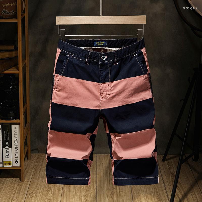 Men's Shorts Men's 2022 Young Summer Cotton Striped Fashion Casual Stretch Beach Pants Plus Size Five-Point, Picture color 04
Men's Shorts Men's 2022 Young Summer Cotton Striped Fashion Casual Stretch Beach Pants Plus Size Five-Point, Picture color 04