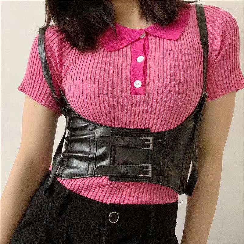Belts Girl Elastic Corset Fashion Ultra-Wide Sling Style Strap Decorative Women's Dreasts With Shirt Skirts And Waist Closure Straps, Black
Belts Girl Elastic Corset Fashion Ultra-Wide Sling Style Strap Decorative Women's Dreasts With Shirt Skirts And Waist Closure Straps, Black