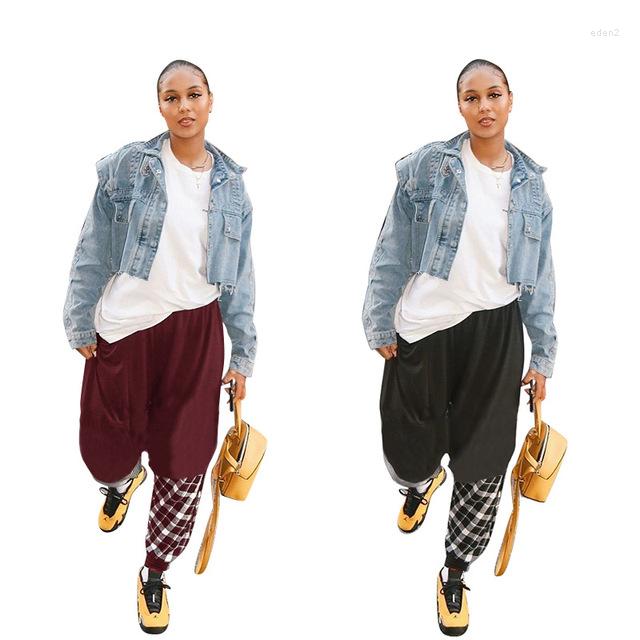 Women's Pants 2022 Woman Plaid Trousers Casual Long Cowboy Female Loose Streetwear Wide-leg Plus Size 4XL
Women's Pants 2022 Woman Plaid Trousers Casual Long Cowboy Female Loose Streetwear Wide-leg Plus Size 4XL