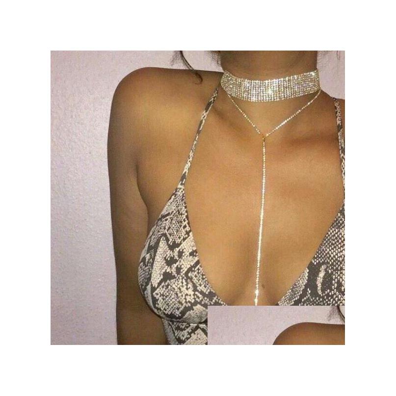 Jewelry Crystal Choker Necklace Luxury Chokers Necklaces For Women Trendy Chunky Neck Accessories Fashion Jewellery In Stock Drop De Dhg0Z
Jewelry Crystal Choker Necklace Luxury Chokers Necklaces For Women Trendy Chunky Neck Accessories Fashion Jewellery In Stock Drop De Dhg0Z
