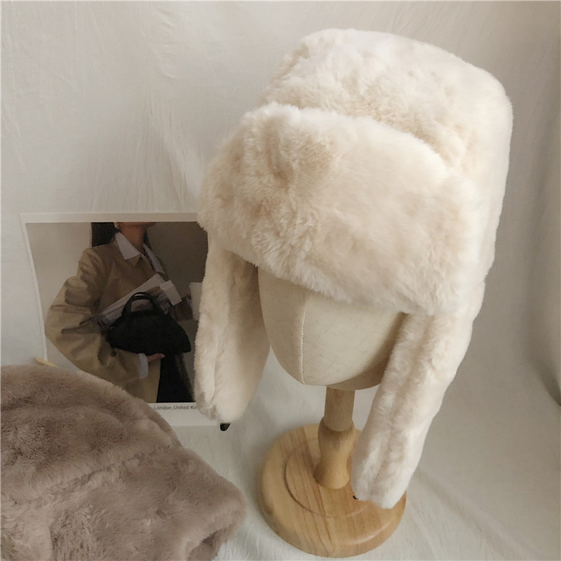 trapper hats womens warm furry ear protection cycling hat thickened windproof winter cap, Aspic
trapper hats womens warm furry ear protection cycling hat thickened windproof winter cap, Aspic