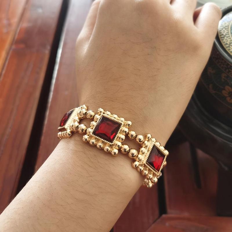 Link Bracelets Movie Classical Drama Series Alicent Hightower Bracelet Red Ruby For Women Fashion Jewelry Christmas Gifts
Link Bracelets Movie Classical Drama Series Alicent Hightower Bracelet Red Ruby For Women Fashion Jewelry Christmas Gifts