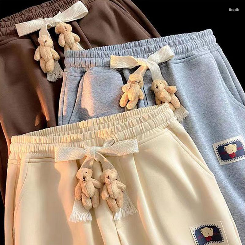 Women' Pants Kawaii Bear Student Sweatpants Women Harajuku Cute Joggers Casual Brown Trousers Korean Fashion Summer Clothes
Women' Pants Kawaii Bear Student Sweatpants Women Harajuku Cute Joggers Casual Brown Trousers Korean Fashion Summer Clothes