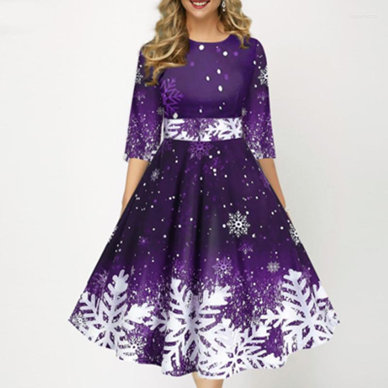 Casual Dresses Christmas Dress Women' Fashion Print O Neck Long Sleeve Waist A-line 2022 Lady Winter Party, 04 black
Casual Dresses Christmas Dress Women' Fashion Print O Neck Long Sleeve Waist A-line 2022 Lady Winter Party, 04 black