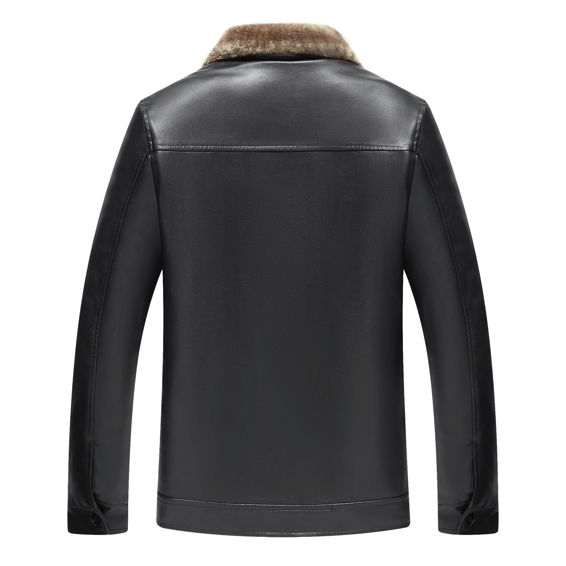 Fashion Men Clothes Spring Genuine Leather Jacket Zipper Coat Autumn Sheepskin Coat