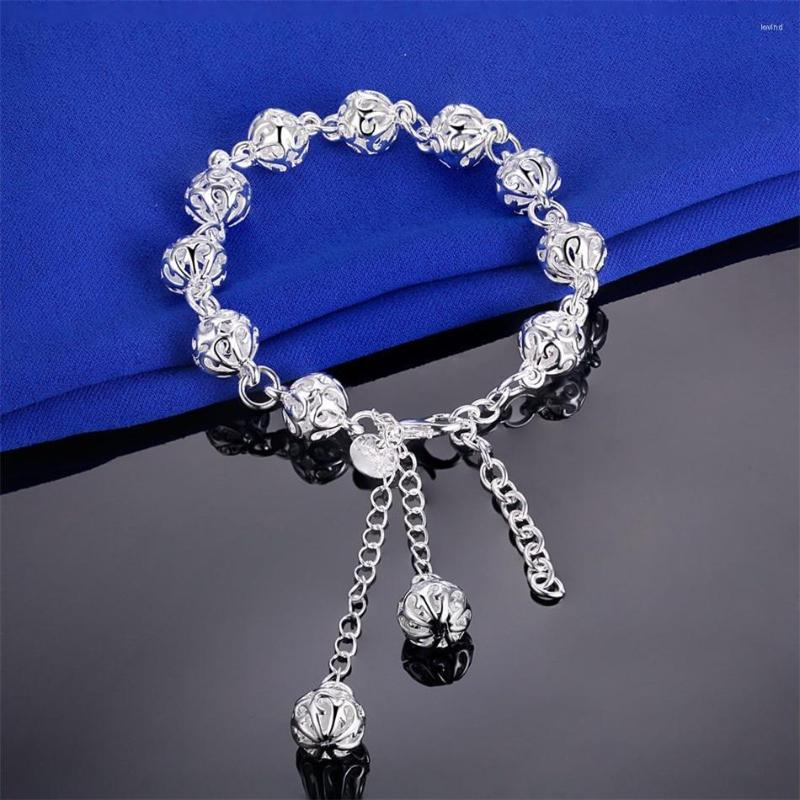 Link Bracelets Stainless Steel Beaded Bracelet Women Fashion Handwrist Jewelry Female Party Gift Decorations Armbanden Voor Vrouwen
Link Bracelets Stainless Steel Beaded Bracelet Women Fashion Handwrist Jewelry Female Party Gift Decorations Armbanden Voor Vrouwen