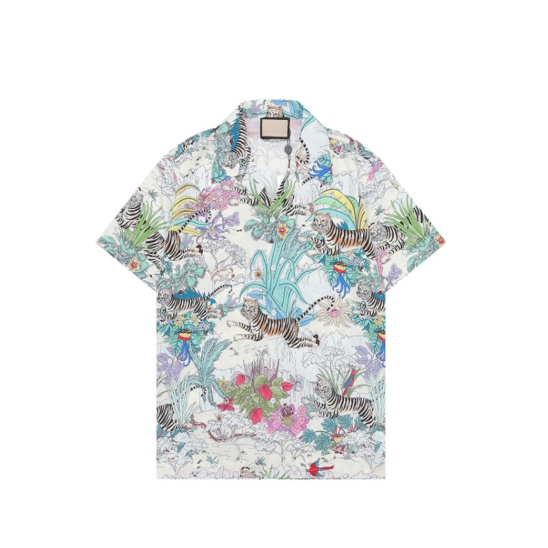 Designer Shirts Beach Shorts Mens Hawaii Floral print bowling shirt Casual Shirts Men Short Sleeve Pants Variety Dress 2023 897, Customize 
Designer Shirts Beach Shorts Mens Hawaii Floral print bowling shirt Casual Shirts Men Short Sleeve Pants Variety Dress 2023 897, Customize