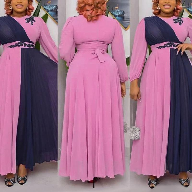 Casual Dresses Elegant Long For Women Patchwork Full Sleeve Round Neck High Waisted Floor Length Luxury Evening Night Party Dress, Burgundy dress
Casual Dresses Elegant Long For Women Patchwork Full Sleeve Round Neck High Waisted Floor Length Luxury Evening Night Party Dress, Burgundy dress