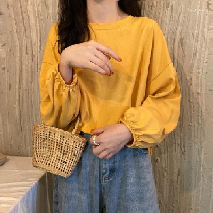Women' T Shirts Solid Color Coat Round Neck Autumn And Winter Leisure Long Sleeves 2022 Gray, Black
Women' T Shirts Solid Color Coat Round Neck Autumn And Winter Leisure Long Sleeves 2022 Gray, Black