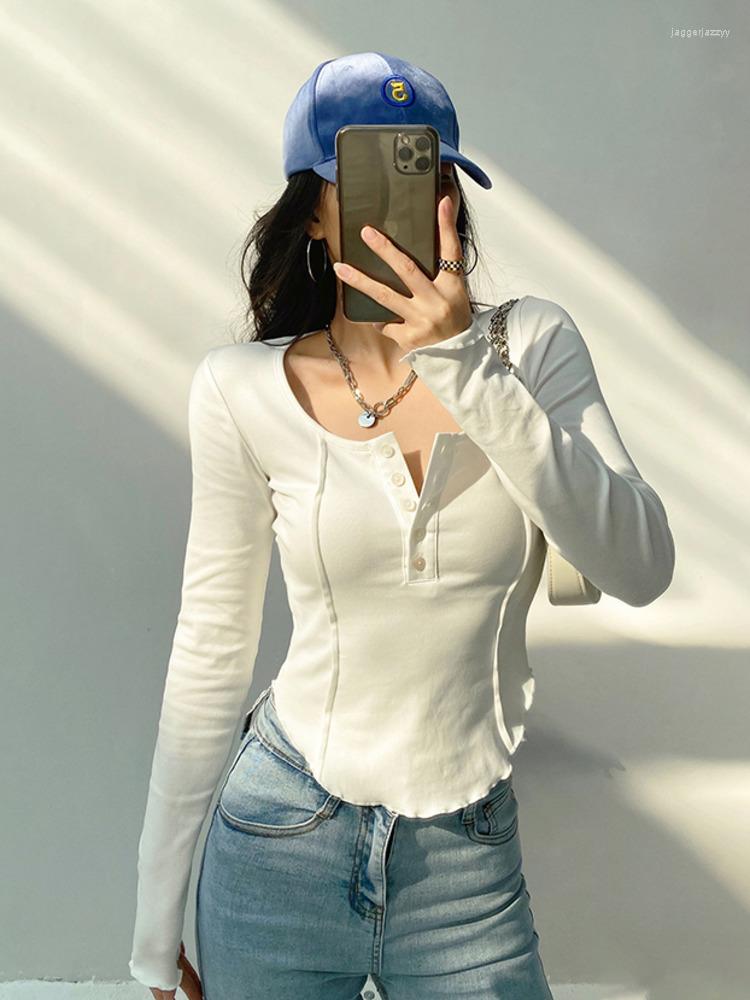 Women' T Shirts TVVOVVIN U-neck Long Sleeve T-shirt Women Autumn Winter Spice Girl Slim Fitting Ruffle Top Fashionable Tees 2022 Tops NQFS, Black
Women' T Shirts TVVOVVIN U-neck Long Sleeve T-shirt Women Autumn Winter Spice Girl Slim Fitting Ruffle Top Fashionable Tees 2022 Tops NQFS, Black