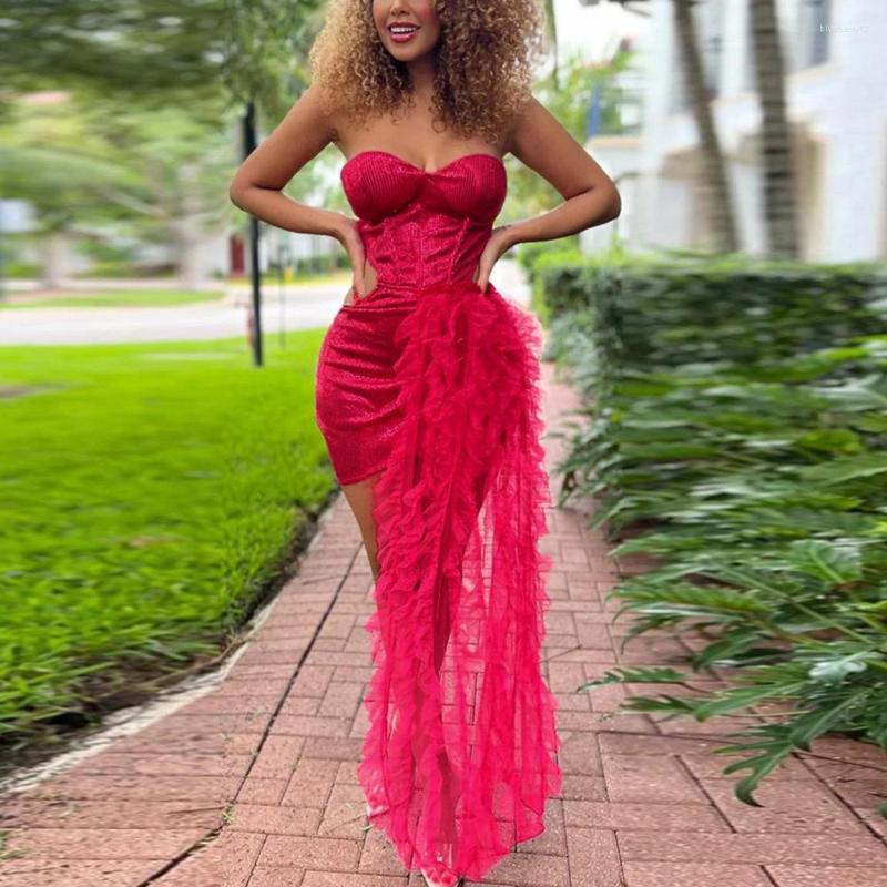 Casual Dresses Sexy Strapless Sequined Backless Bodycon Mini Length Elegant Evening Night Party Club Vestidos Mujer Dress Clothes, Black dress
Casual Dresses Sexy Strapless Sequined Backless Bodycon Mini Length Elegant Evening Night Party Club Vestidos Mujer Dress Clothes, Black dress