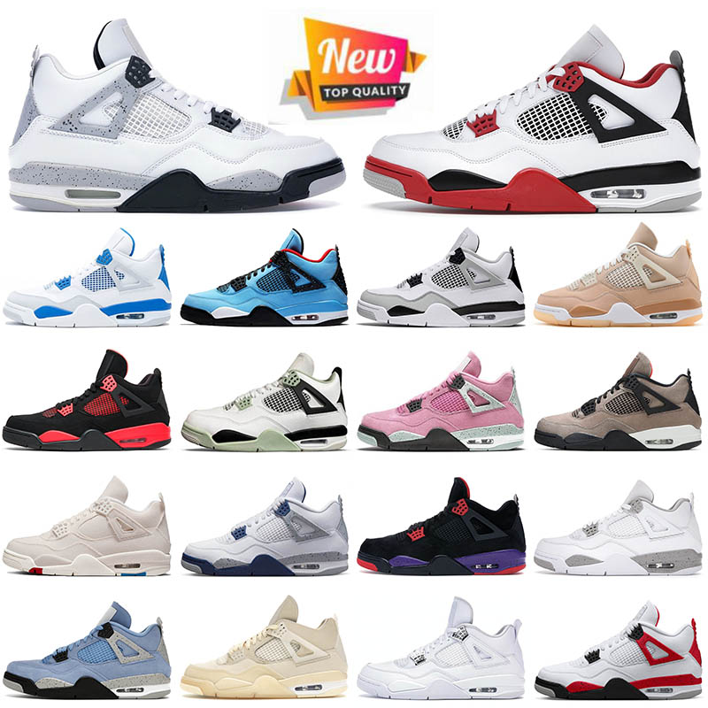OG Jumpman 4 4s Men Women Basketball Shoes J4 Red Thunder Infrared Black Cat Bred University Blue Sail Cool Grey Mushroom Retro Womens Mens Trainers Sport Sneakers, Red cement 40-47
OG Jumpman 4 4s Men Women Basketball Shoes J4 Red Thunder Infrared Black Cat Bred University Blue Sail Cool Grey Mushroom Retro Womens Mens Trainers Sport Sneakers, Red cement 40-47