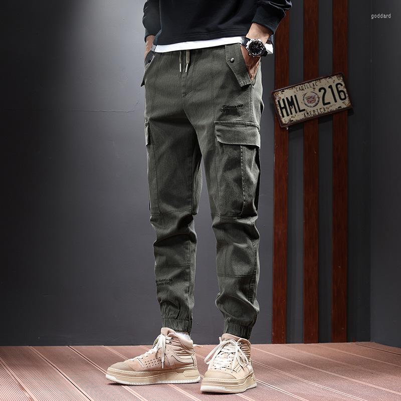 Men's Jeans Men's Spring And Autumn Workwear 2022 Style Multi-pocket Tied Foot Casual Pants Trend, Black
Men's Jeans Men's Spring And Autumn Workwear 2022 Style Multi-pocket Tied Foot Casual Pants Trend, Black