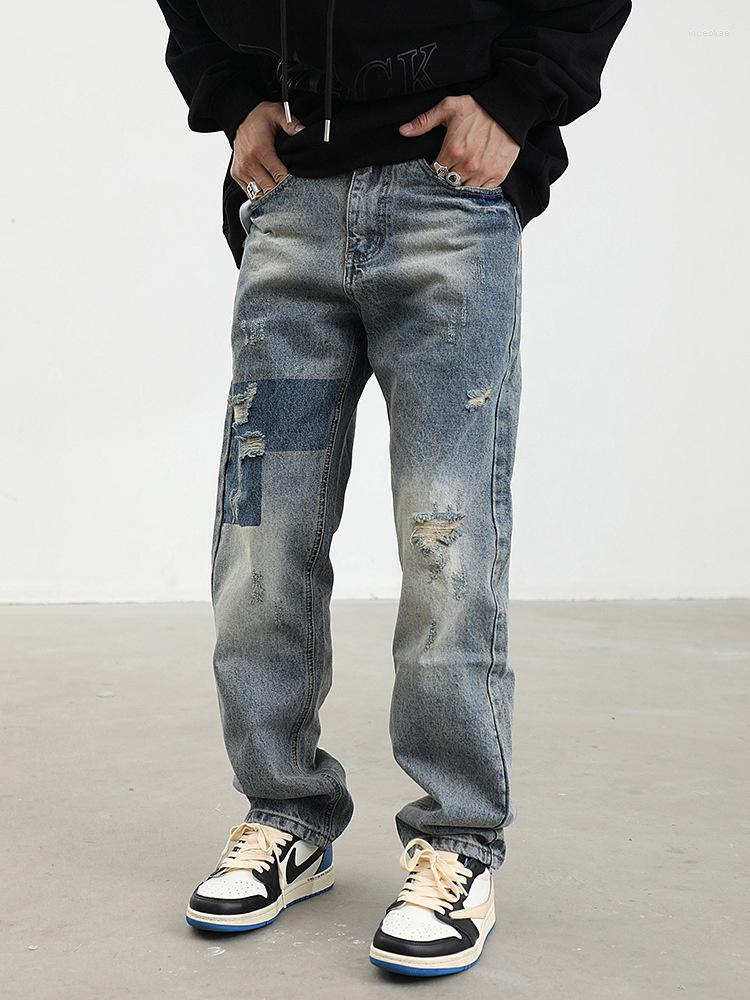 Men's Jeans High Quality In Autumn American Style Is Worn Out Washed And Broken Vintage Loose Straight Men's Street Ins Fash, 1558 jeans
Men's Jeans High Quality In Autumn American Style Is Worn Out Washed And Broken Vintage Loose Straight Men's Street Ins Fash, 1558 jeans