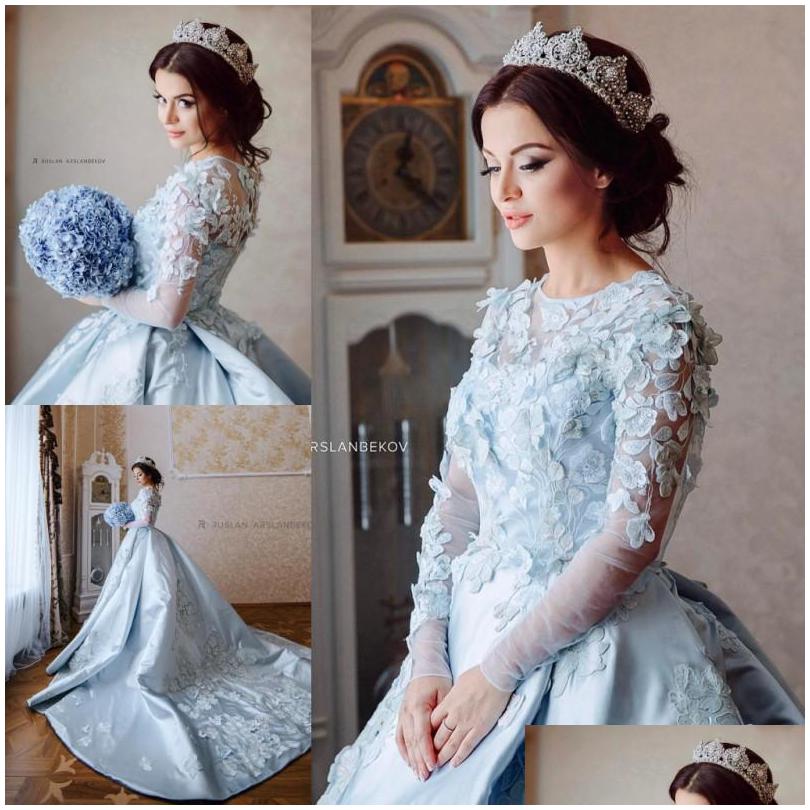 Ball Gown Wedding Dresses 3D Floral Appliques Long Sleeve Custom Color Plus Size Bridal Dress Drop Delivery Party Events Dhgct, White
Ball Gown Wedding Dresses 3D Floral Appliques Long Sleeve Custom Color Plus Size Bridal Dress Drop Delivery Party Events Dhgct, White