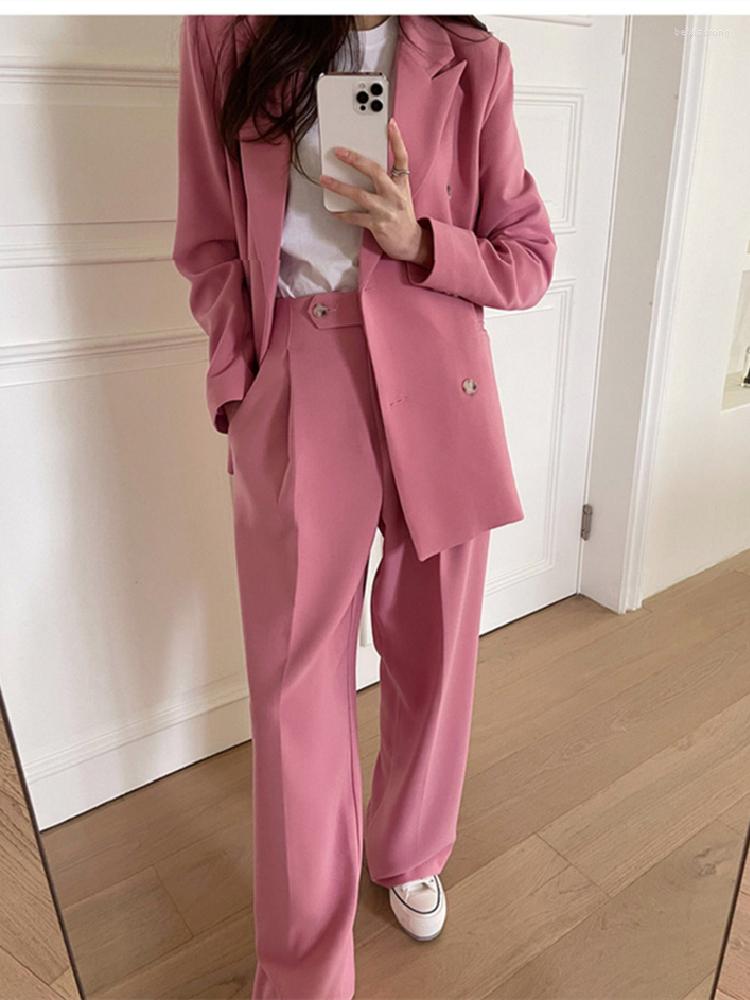 Women' Two Piece Pants Spring Blazer Suits Korean Set Women Long Sleeve Coat Suit Jacket Wide-leg Formal Office Lady 2 Outfits, Two piece set
Women' Two Piece Pants Spring Blazer Suits Korean Set Women Long Sleeve Coat Suit Jacket Wide-leg Formal Office Lady 2 Outfits, Two piece set