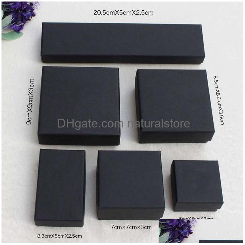 Jewelry Boxes High Archives Black Kraft Packing Bracelet Necklace Ring Ear Nail Box Christmas New Year Gift Customize 6 Size Drop De Dhxhd
Jewelry Boxes High Archives Black Kraft Packing Bracelet Necklace Ring Ear Nail Box Christmas New Year Gift Customize 6 Size Drop De Dhxhd