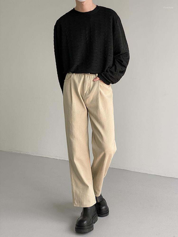 Men's Jeans Men's Trousers Loose Straight Washable Casual Pants Autumn Denim Trendy 2023 Korean Fashion Solid Color Male Vintage, Khaki
Men's Jeans Men's Trousers Loose Straight Washable Casual Pants Autumn Denim Trendy 2023 Korean Fashion Solid Color Male Vintage, Khaki
