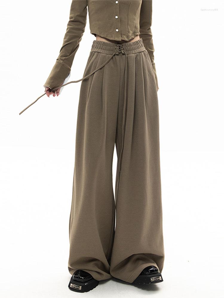 Women' Pants 2022 Autumn Winter Vintage Women Sweatpants High Waist Wide Leg Casual Loose Streetwear Lace Up Elastic Mopping Trouser, Black
Women' Pants 2022 Autumn Winter Vintage Women Sweatpants High Waist Wide Leg Casual Loose Streetwear Lace Up Elastic Mopping Trouser, Black