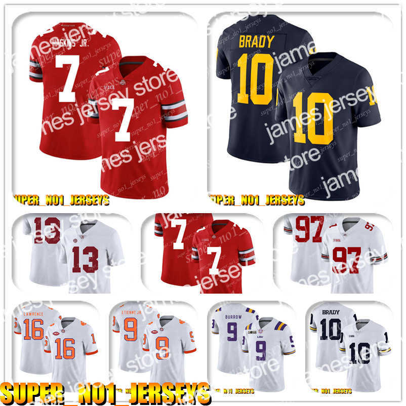 Football Jerseys 5-24 NCAA 7 Dwayne Haskins Jr 10 Tom Brady Michigan Wolverines College Football Jersey Joe Burrow A.J. Green Andy Dalton John Ross
Football Jerseys 5-24 NCAA 7 Dwayne Haskins Jr 10 Tom Brady Michigan Wolverines College Football Jersey Joe Burrow A.J. Green Andy Dalton John Ross