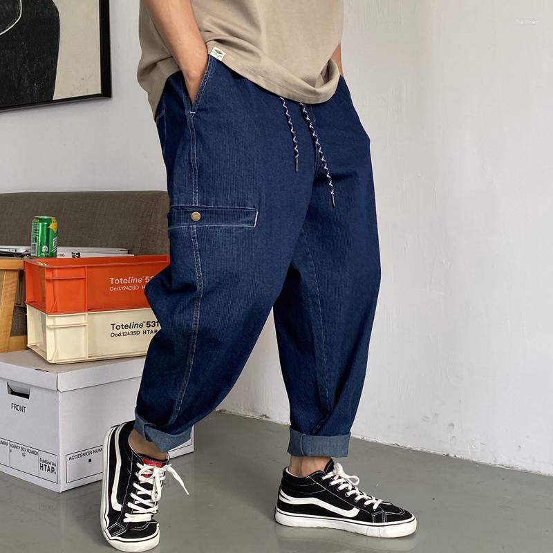 Men's Jeans Streetwear Trendy Hip Hop Denim Harem Pants Men Clothing Harajuku Korean Fashion Casual Baggy Cargo Trousers, Black
Men's Jeans Streetwear Trendy Hip Hop Denim Harem Pants Men Clothing Harajuku Korean Fashion Casual Baggy Cargo Trousers, Black