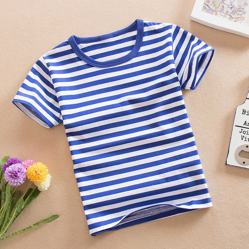 Kids Multi Style Fashion Summer Cotton Short Sleeve Sailor's Striped Shirt Children's Pure Stripe Top Round Neck 3 Pcs Wholesale, No-repeat 3 pcs
Kids Multi Style Fashion Summer Cotton Short Sleeve Sailor's Striped Shirt Children's Pure Stripe Top Round Neck 3 Pcs Wholesale, No-repeat 3 pcs