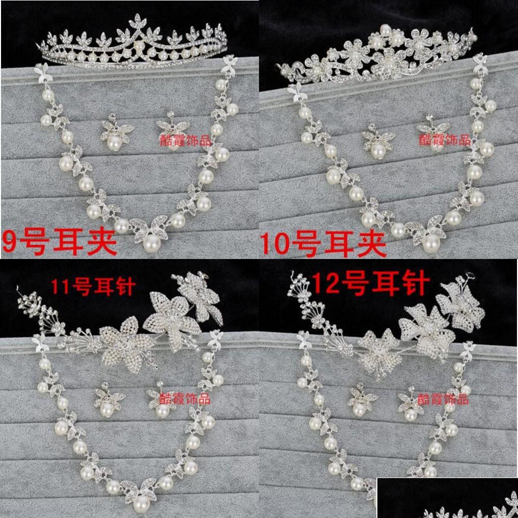 Headpieces Bautif 3 Pieces Bridal Accessories 6 Styles Sier Stud And Clip Crystal Beaded Wedding Crown Pearls Tiaras Crowns For Drop Dh725
Headpieces Bautif 3 Pieces Bridal Accessories 6 Styles Sier Stud And Clip Crystal Beaded Wedding Crown Pearls Tiaras Crowns For Drop Dh725
