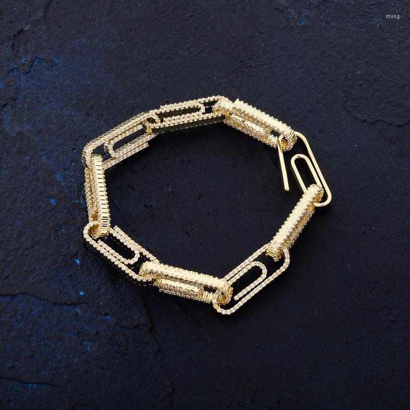 Link Bracelets DNSCHIC Buckle Bracelet Iced Out Full Zircon Tide Cross-Border Men's Women Street Fashion Hip Hop Jewelry Factory Sales
Link Bracelets DNSCHIC Buckle Bracelet Iced Out Full Zircon Tide Cross-Border Men's Women Street Fashion Hip Hop Jewelry Factory Sales