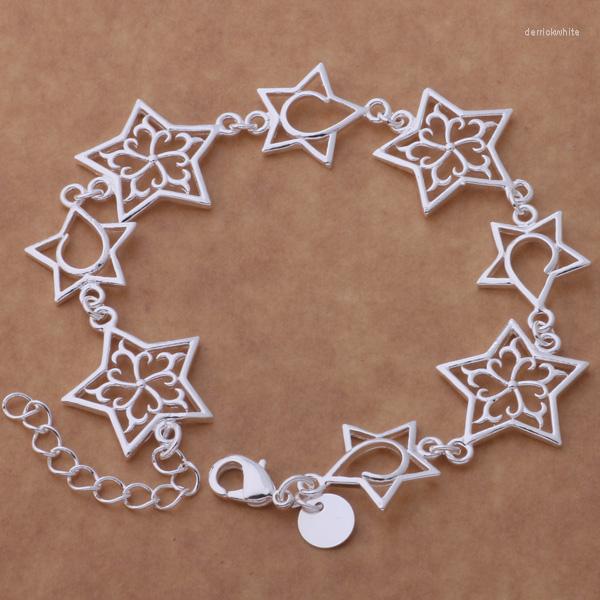 Link Bracelets AH188 Sterling Bracelet Fashion Jewelry Plated /aoaajfha Bccajtja Silver Color
Link Bracelets AH188 Sterling Bracelet Fashion Jewelry Plated /aoaajfha Bccajtja Silver Color