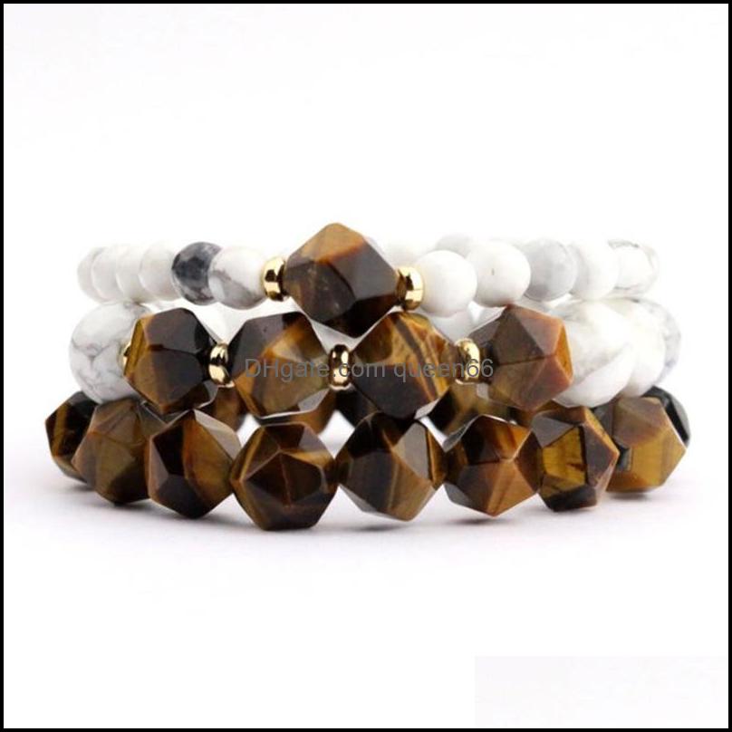 Charm Bracelets Set Of 3 Star Cut Tiger Eye Beaded Bracelet For Men White Howlite Mens Stacking Jewelry Drop Delivery Otouu
Charm Bracelets Set Of 3 Star Cut Tiger Eye Beaded Bracelet For Men White Howlite Mens Stacking Jewelry Drop Delivery Otouu