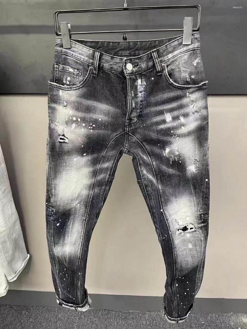 Men's Jeans Ad0349 Fashion Men's 2022 Runway Luxury European Design Party Style Clothing, Gray
Men's Jeans Ad0349 Fashion Men's 2022 Runway Luxury European Design Party Style Clothing, Gray