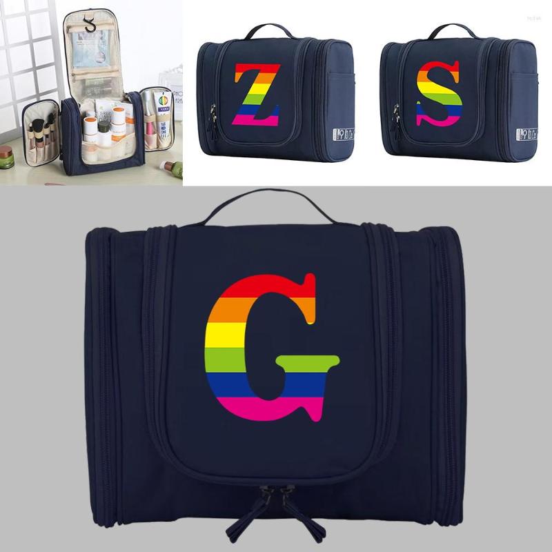 Cosmetic Bags Women Makeup Hanging Travel With Hook Washing Toiletry Kits Storage Cases Waterproof Make Up Bag For Ladies, Dark blue
Cosmetic Bags Women Makeup Hanging Travel With Hook Washing Toiletry Kits Storage Cases Waterproof Make Up Bag For Ladies, Dark blue
