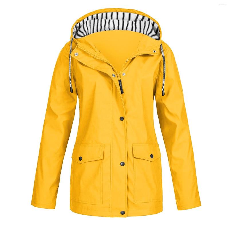 Women's Trench Coats Winter Jackets Women 2022 Solid Stripe Rain Outdoor Plus Waterproof Hooded Raincoat Windproof Chamarras Para Mujer, Black
Women's Trench Coats Winter Jackets Women 2022 Solid Stripe Rain Outdoor Plus Waterproof Hooded Raincoat Windproof Chamarras Para Mujer, Black