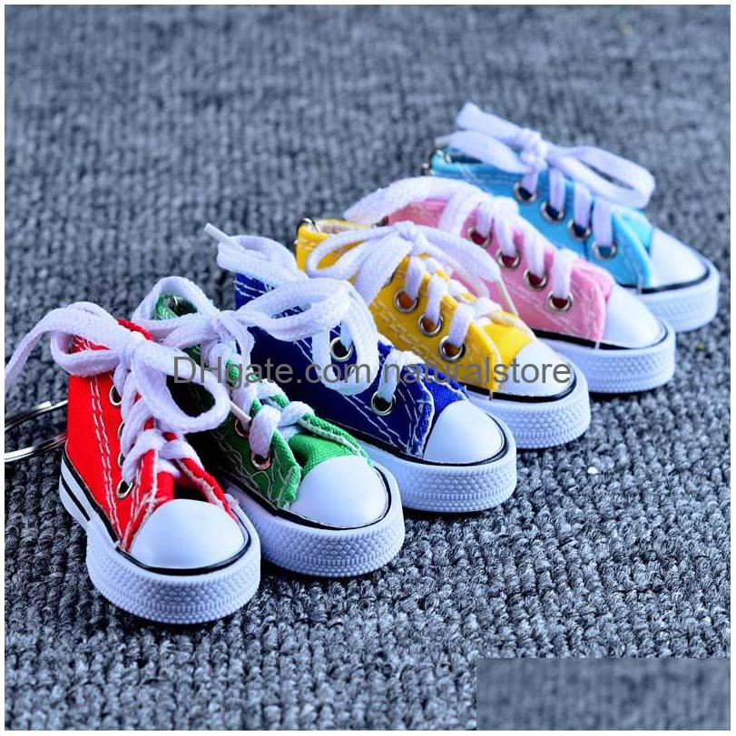 Keychains Lanyards Mini 3D Sneaker Keychain Canvas Shoes Key Ring Novelty Tennis Shoe Chucks Favors Party Jewelry Handbag Car Drop Dhp3U
Keychains Lanyards Mini 3D Sneaker Keychain Canvas Shoes Key Ring Novelty Tennis Shoe Chucks Favors Party Jewelry Handbag Car Drop Dhp3U