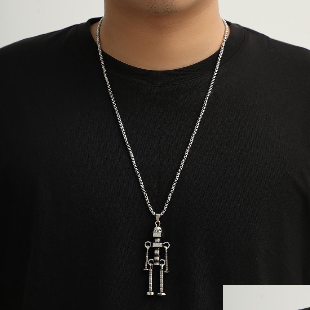 Pendant Necklaces Fashion Jewelry Steel Stainless Robit Necklace Men Choker Drop Delivery Pendants Dhqvj
Pendant Necklaces Fashion Jewelry Steel Stainless Robit Necklace Men Choker Drop Delivery Pendants Dhqvj