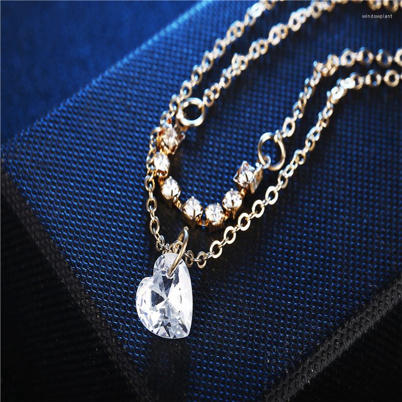 Link Bracelets Lovely Female Europe United States Exquisite Fashion Double Heart Crystal Bracelet Engagement Wedding Jewelry
Link Bracelets Lovely Female Europe United States Exquisite Fashion Double Heart Crystal Bracelet Engagement Wedding Jewelry