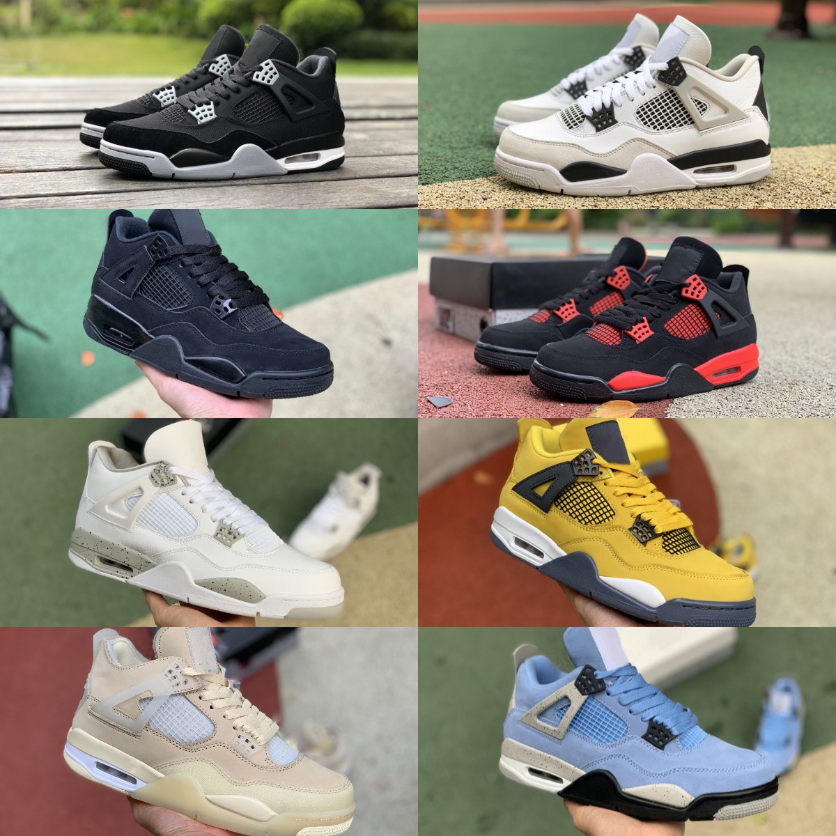 Designer Military Black 4 4s Casual Basketball Shoes Jumpman University Blue Canvas Mens Women NOIR Cement Cat Cream Sail White Oreo Red 123, Zen master
Designer Military Black 4 4s Casual Basketball Shoes Jumpman University Blue Canvas Mens Women NOIR Cement Cat Cream Sail White Oreo Red 123, Zen master
