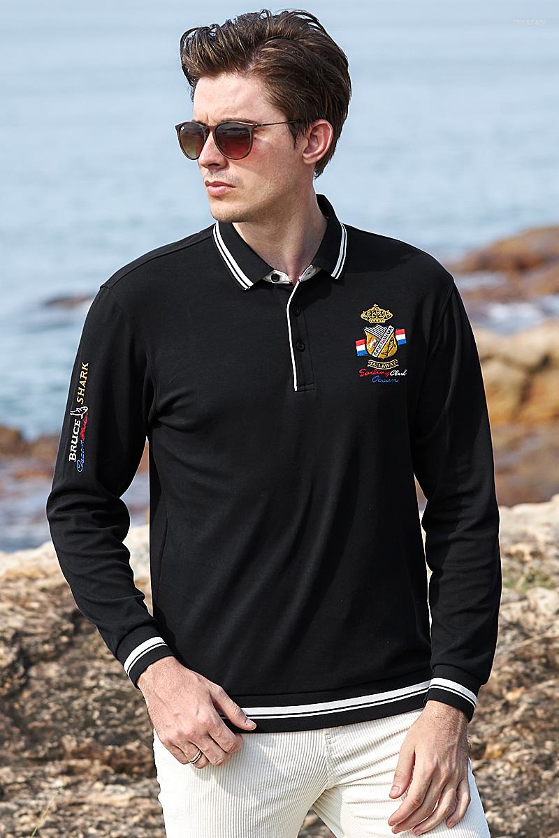 Men' Polos 2022 Men Polo Shirt Long Sleeve Solid Loose Top Embroidery Thicken Pure Cotton Male Tees Underwear Big Size 4XL, Black
Men' Polos 2022 Men Polo Shirt Long Sleeve Solid Loose Top Embroidery Thicken Pure Cotton Male Tees Underwear Big Size 4XL, Black
