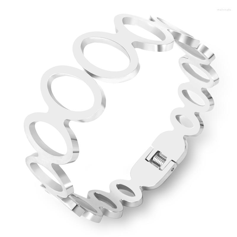 Bangle Vintage Hollow Round Circe Titnium Steel Big Charm Cuff Bracelets Women Jewelry Fashion Pulseiras Accessories Wholesale
Bangle Vintage Hollow Round Circe Titnium Steel Big Charm Cuff Bracelets Women Jewelry Fashion Pulseiras Accessories Wholesale