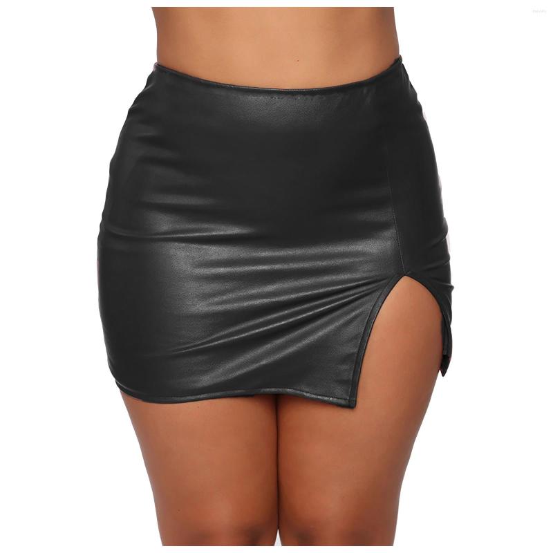 Skirts High Leather Half-body Casual Women' Skirt Sexy Zipper Waist Package Open Hip, Black
Skirts High Leather Half-body Casual Women' Skirt Sexy Zipper Waist Package Open Hip, Black