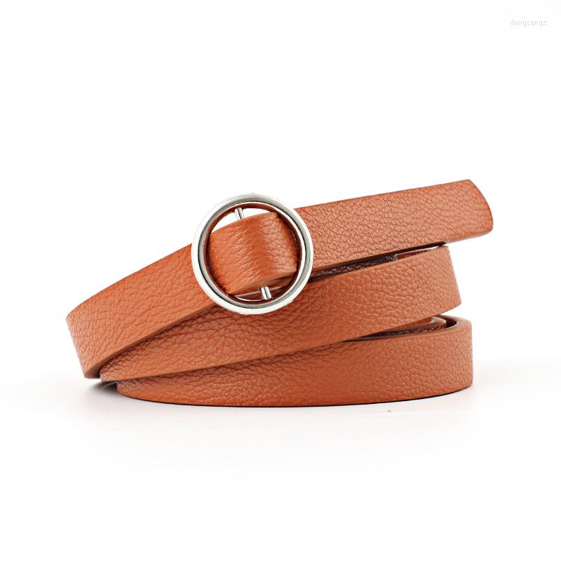 Belts Women's Round Buckle Female Leisure Belt For Jeans Dress Litchi Leather Simple Retro Strap Decoration Women Fashion, Blue
Belts Women's Round Buckle Female Leisure Belt For Jeans Dress Litchi Leather Simple Retro Strap Decoration Women Fashion, Blue