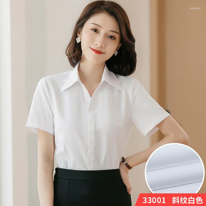 Women's Blouses Summer Business Wear Stand-upcollar Shirt Female Short SleeveOL Temperament Korean Slim Half Sleeve Slimming Tooling, 35002
Women's Blouses Summer Business Wear Stand-upcollar Shirt Female Short SleeveOL Temperament Korean Slim Half Sleeve Slimming Tooling, 35002